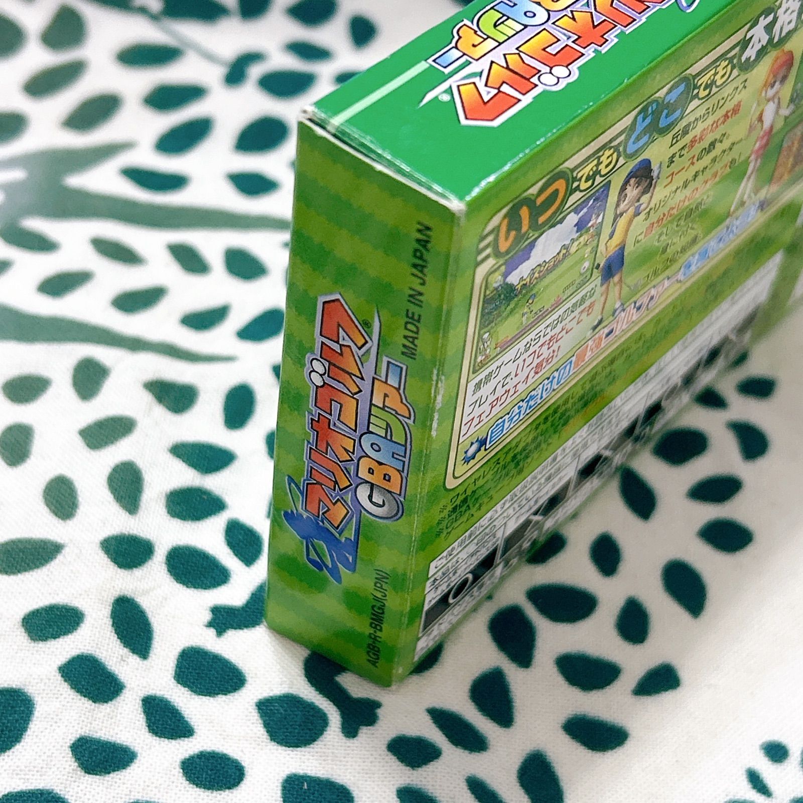 マリオゴルフGBAツアー　ワイヤレスアダプタ付き マリオゴルフ GBAツアー ✨ ワイヤレスアダプタ同梱版 ゲームボーイ
