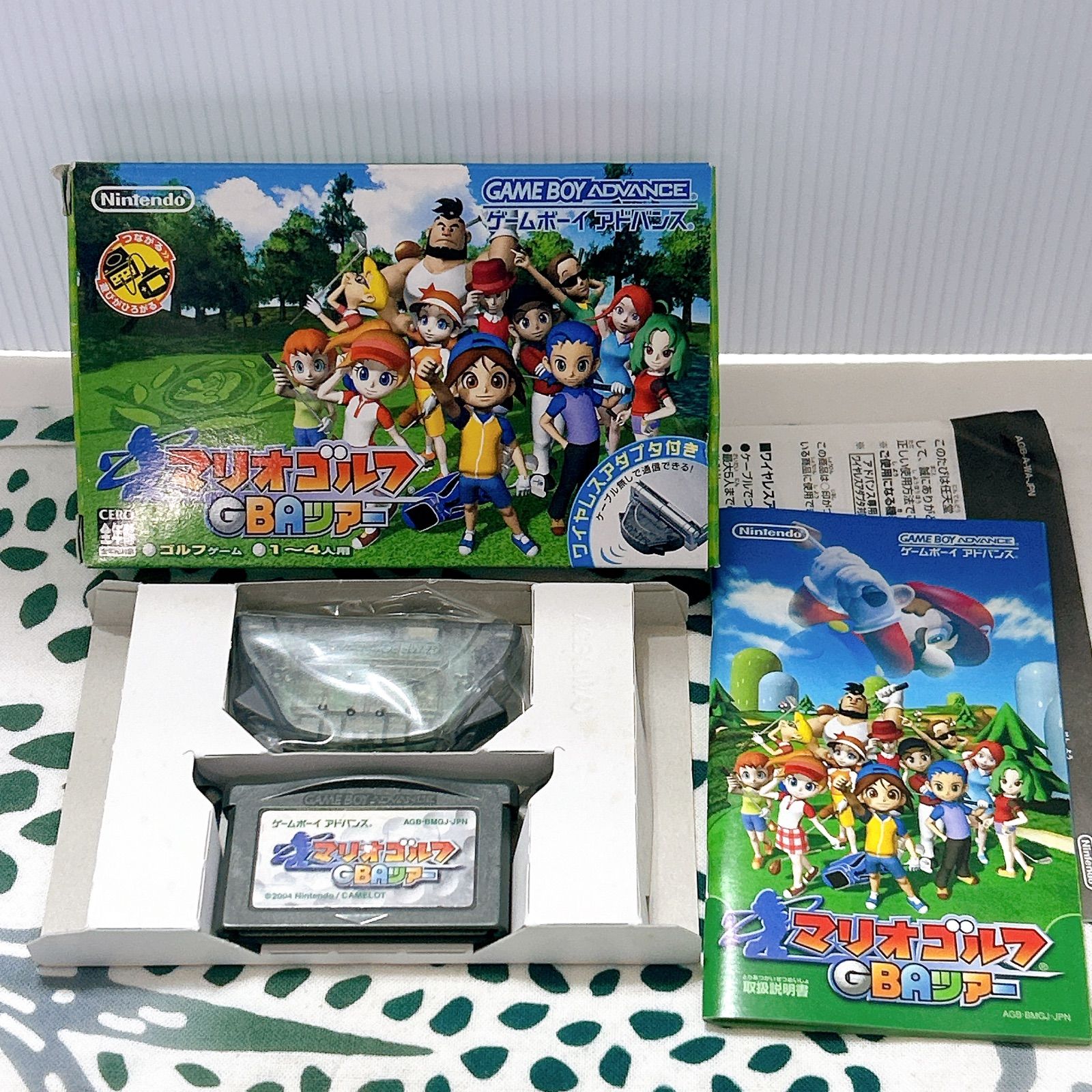マリオゴルフGBAツアー　ワイヤレスアダプタ付き マリオゴルフGBAツアー ワイヤレスアダプタ付き