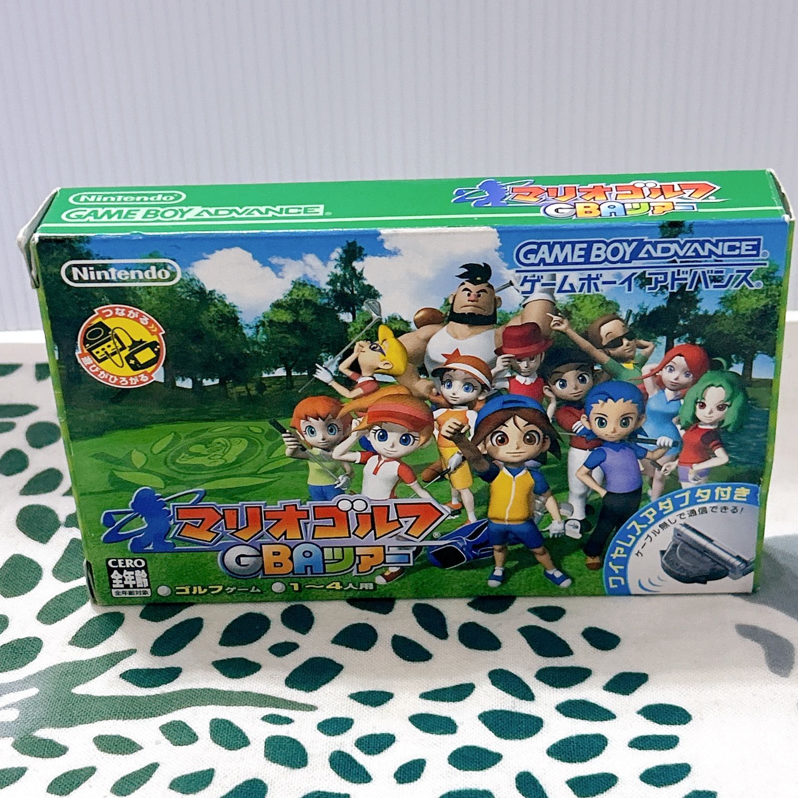 マリオゴルフ GBAツアー ✨ ワイヤレスアダプタ同梱版 ゲームボーイ