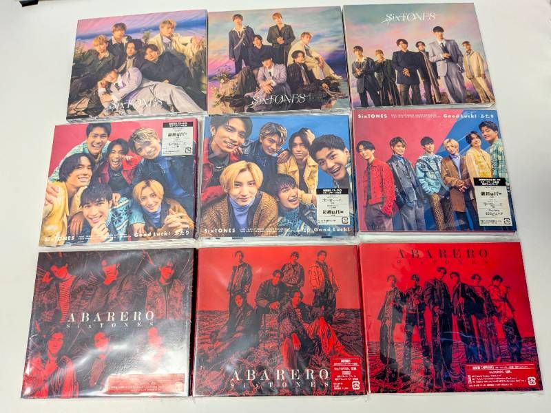 SixTONES シングルCD 42点セット まとめ売り Imitation Rain ～ BOYZ