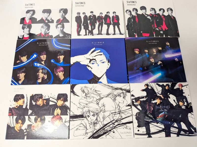 SixTONES シングルCD 42点セット まとめ売り Imitation Rain ～ BOYZ