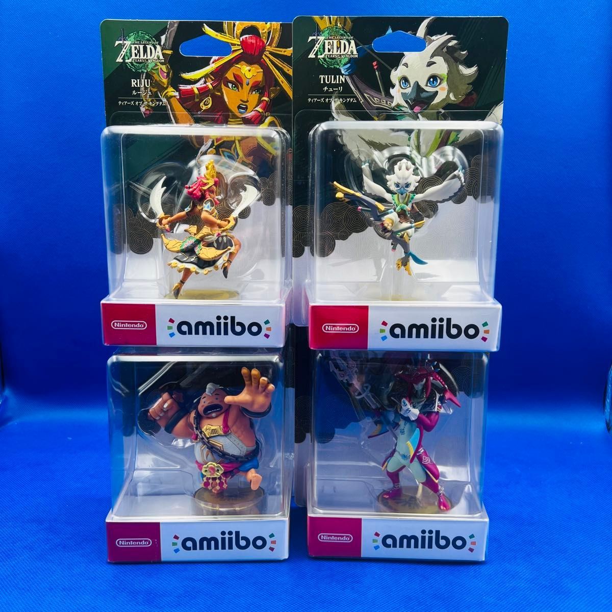 amiibo アミーボ ゼルダの伝説 ティアーズオブザキングダム 4体セット
