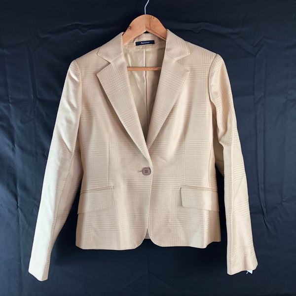 アクアスキュータム Aquascutum スーツ スカートスーツ シルク昆