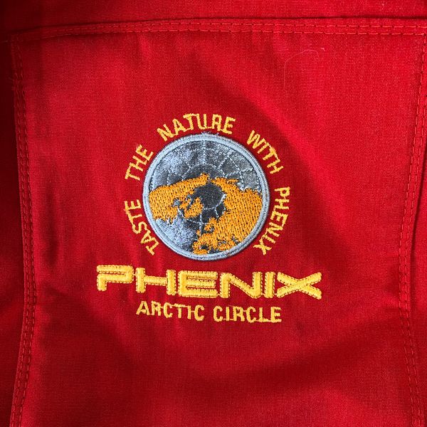 phenix ミドルジャケット 赤 Lサイズ フェニックス phenix ブルゾン