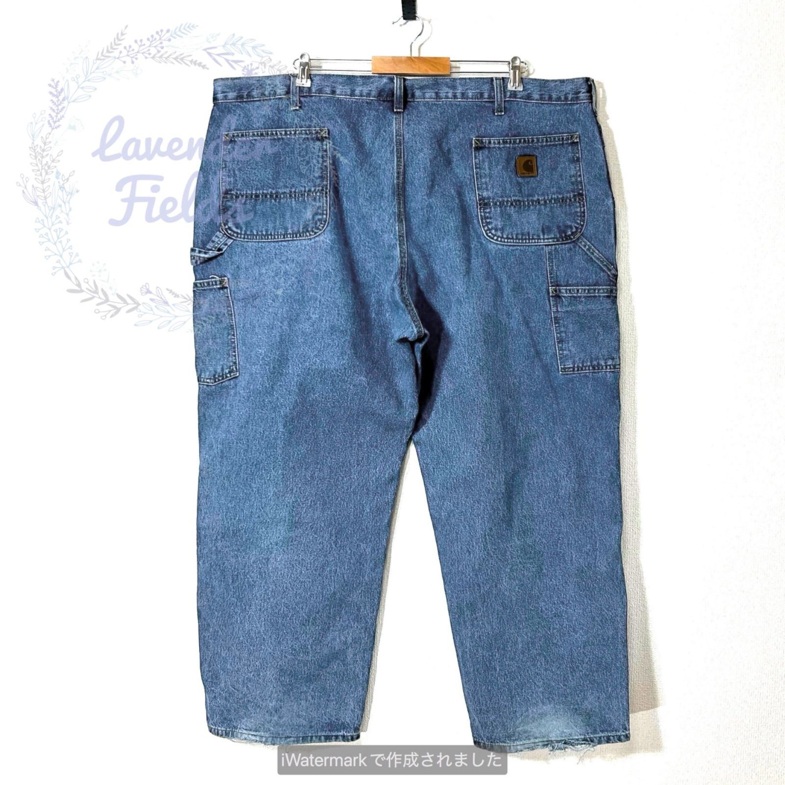 カーハートデニムワークペインターパンツC1087大きいサイズCarhartt