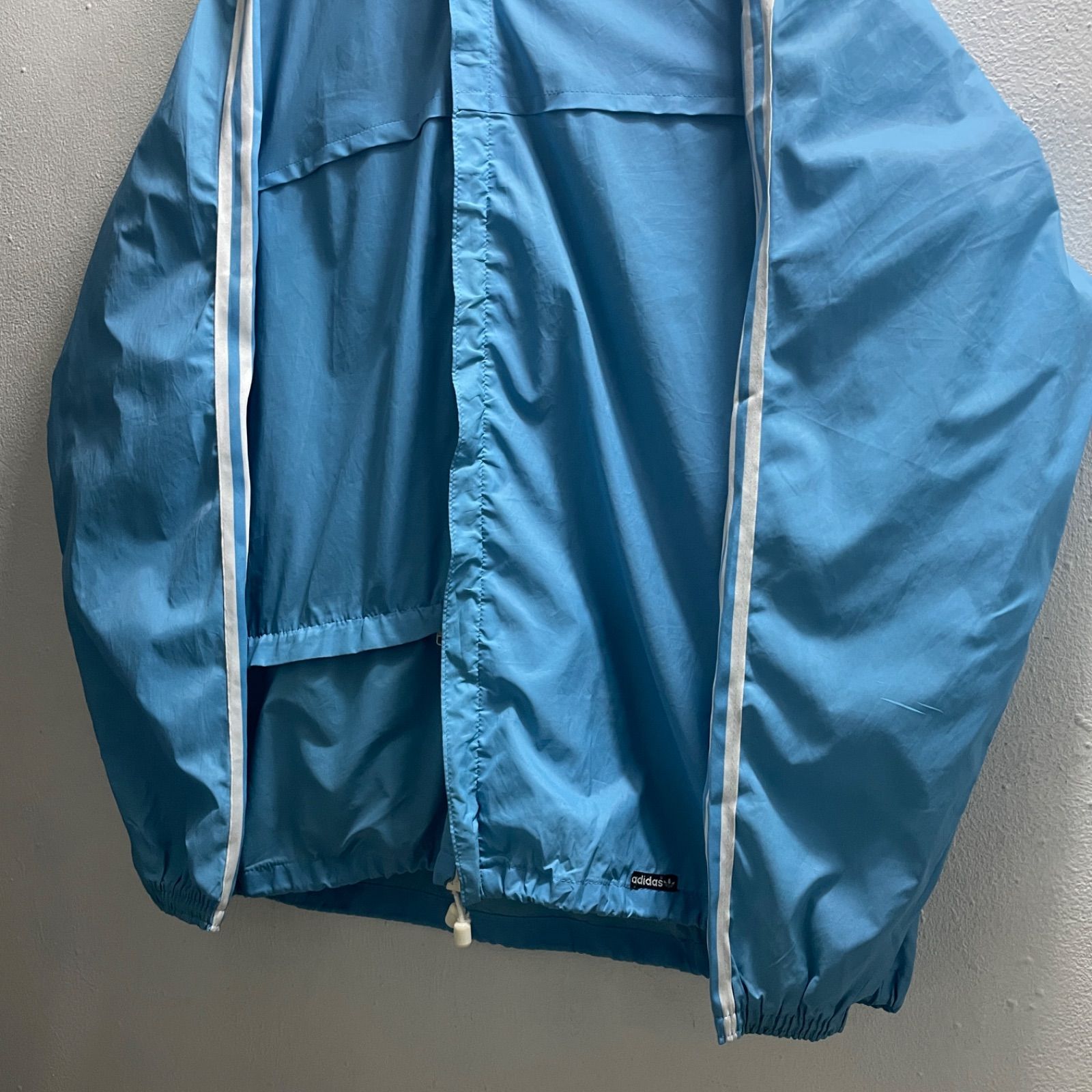 70s ADIDAS アディダス ヴィンテージ ナイロンジャケット フーディー 