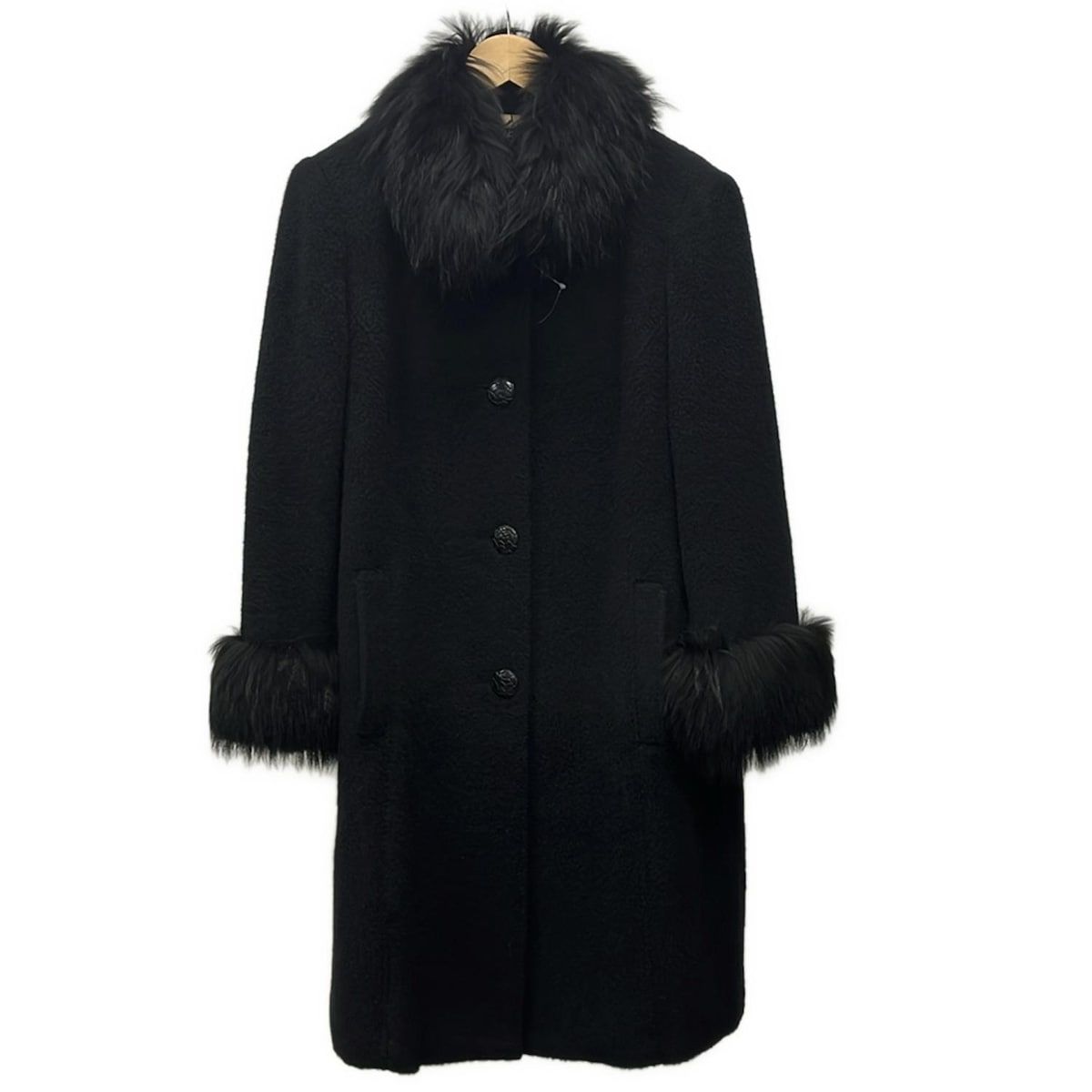 伊太利屋/GKITALIYA(イタリヤ) コート サイズ11 M レディース美品 - 黒