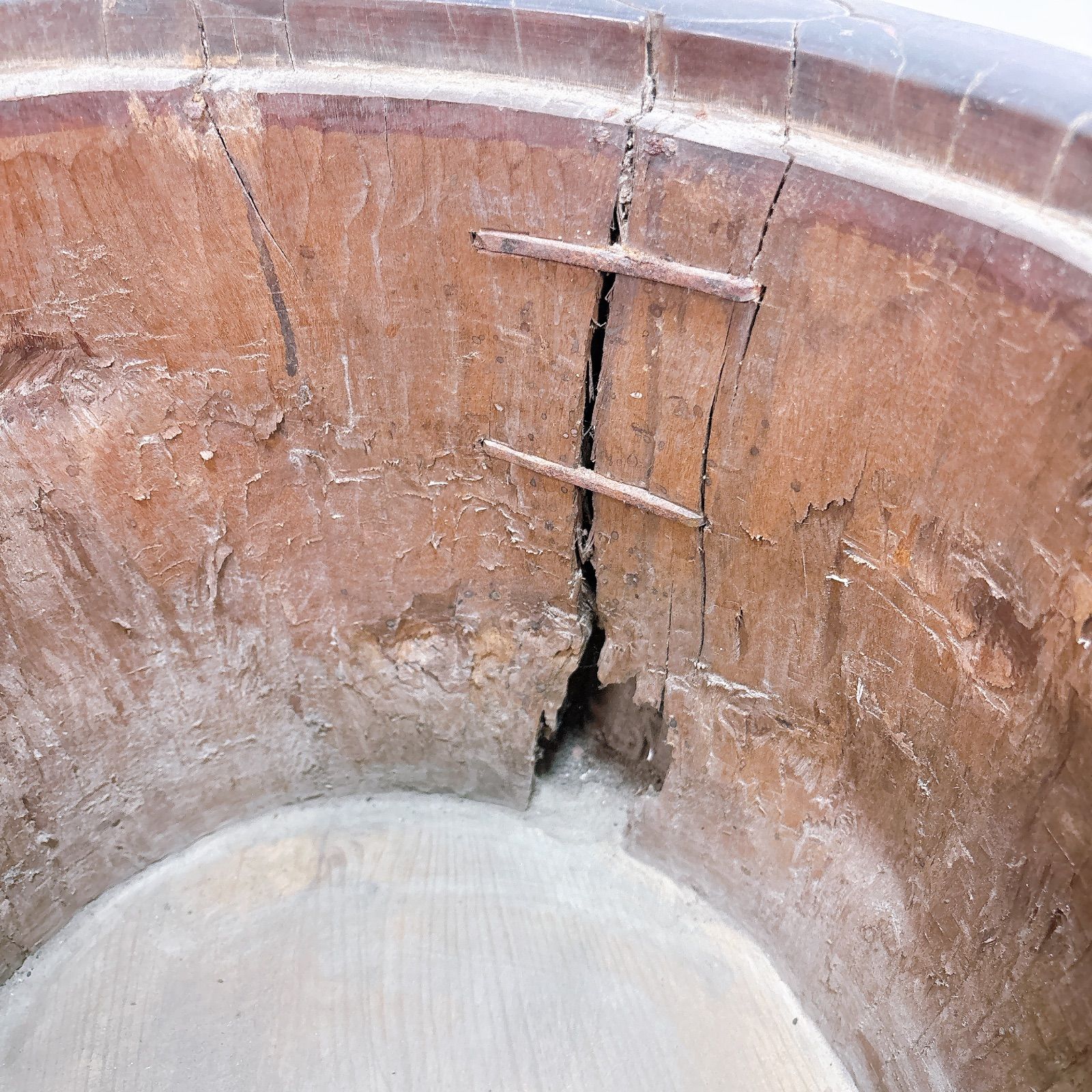  火鉢 ヒバチ 高道具 囲炉裏 古民家 和室 インテリア 置物 レトロ アンティーク調 ブリキ雑貨 置物 インテリア小物