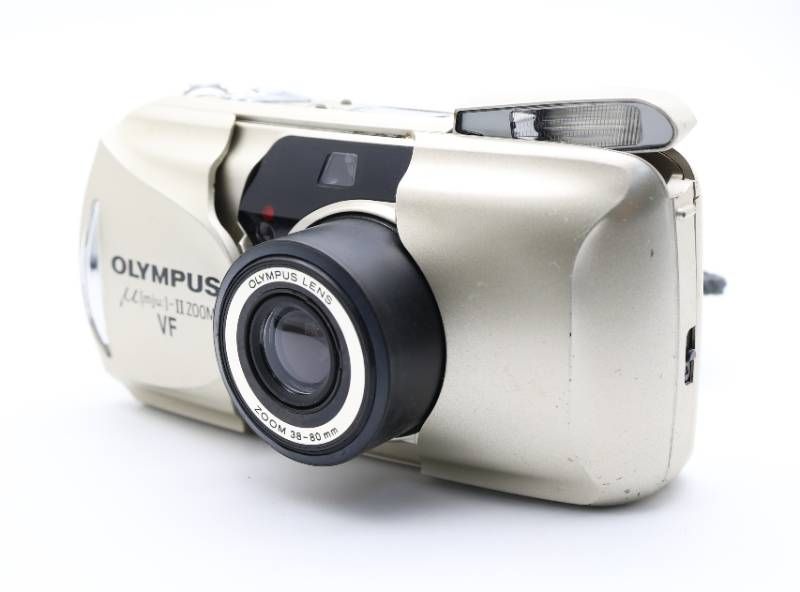 □完動品 OLYMPUS μ-ⅡZOOM VF コンパクトフィルムカメラ - メルカリ