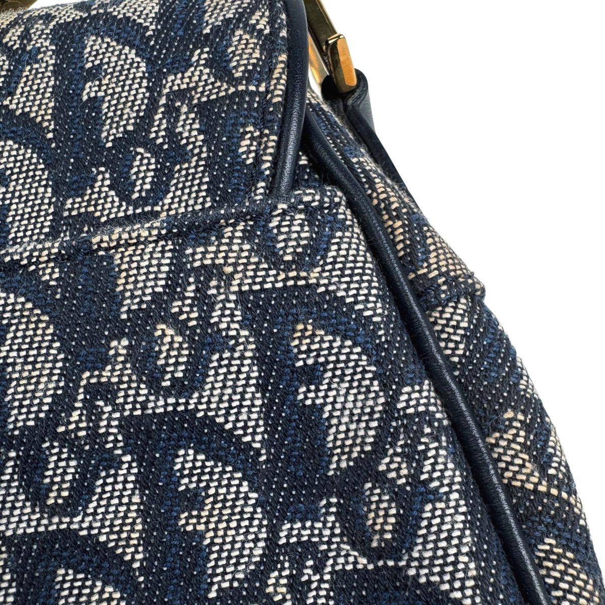 クリスチャンディオール Christian Dior トロッター柄 サドルバッグ