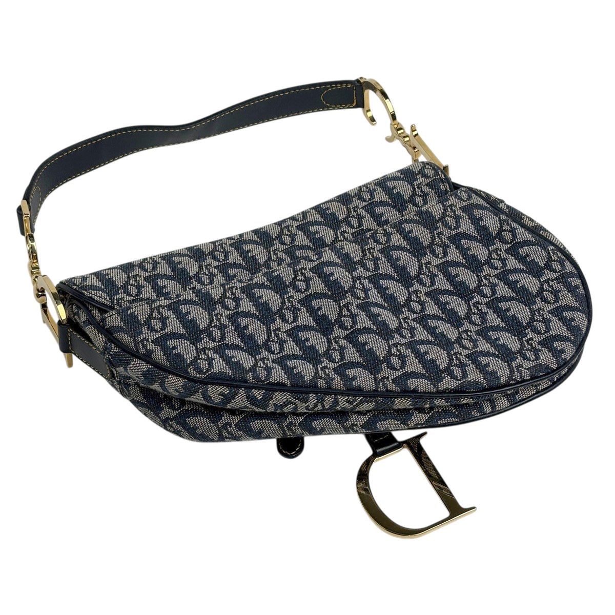 クリスチャンディオール Christian Dior トロッター柄 サドルバッグ