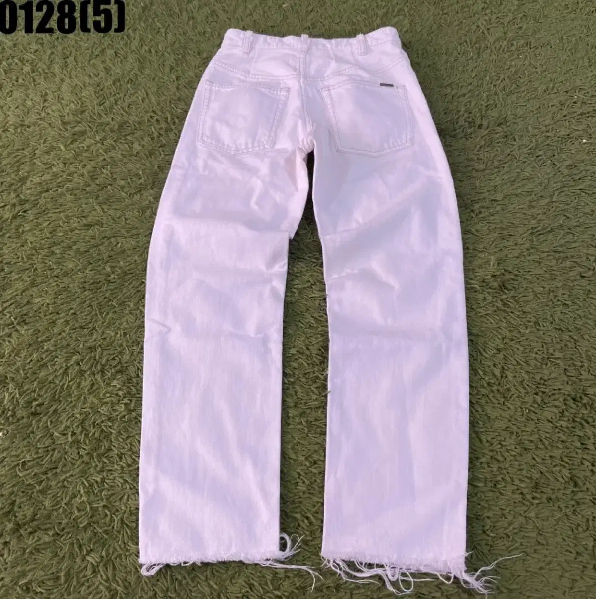 イザベル マラン エトワール 白 デニム ワイド パンツ 34 0128 - メルカリ