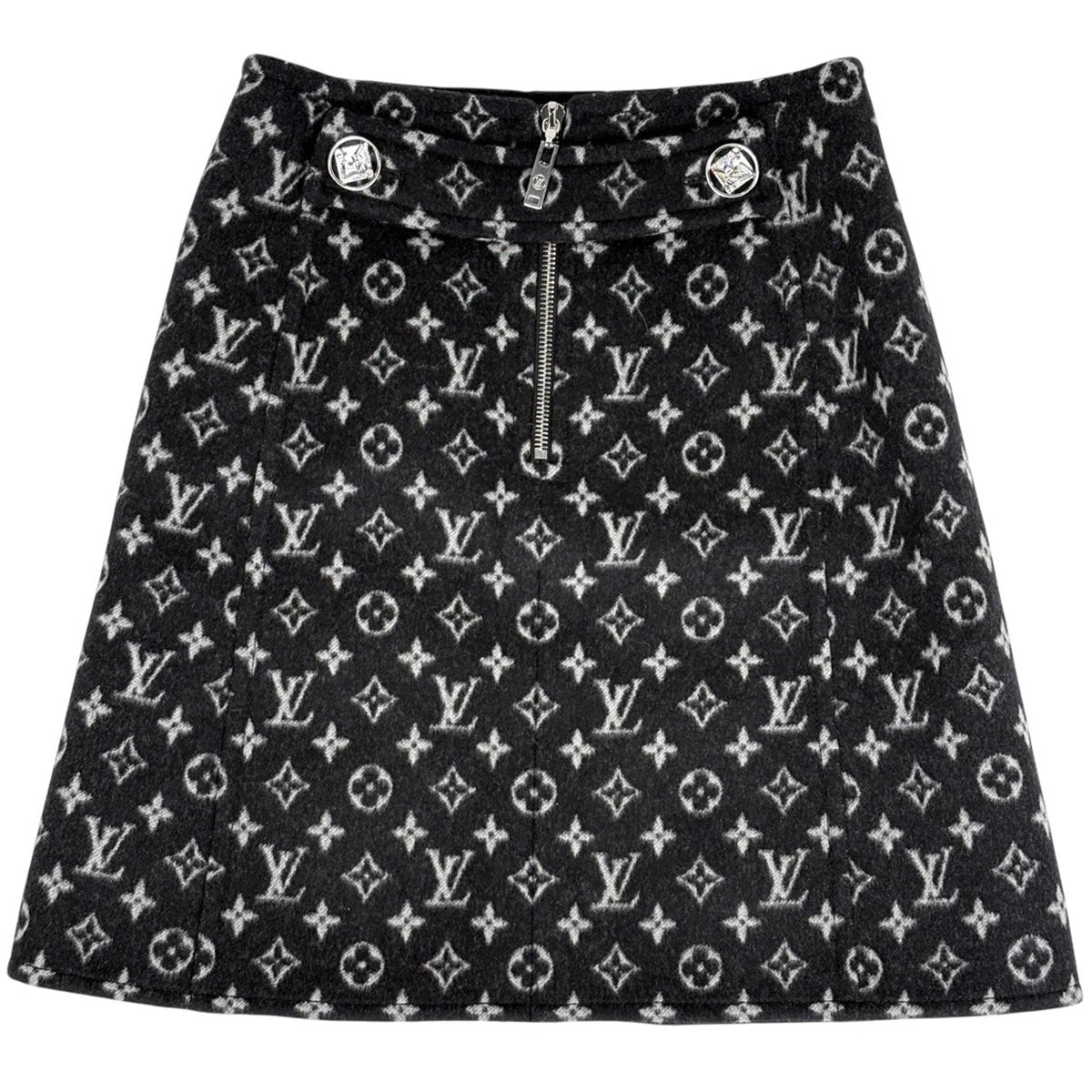 『極美品』LOUIS VUITTON ルイヴィトン モノグラム ウール スカート 楽天市場】ルイヴィトン LOUIS VUITTON モノグラム スカート ウール