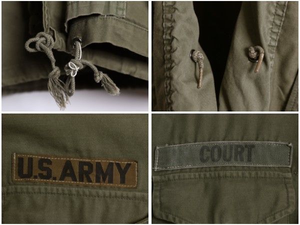 60s 米軍実物 US ARMY M-65 フィールド ジャケット MEDIUM SHORT