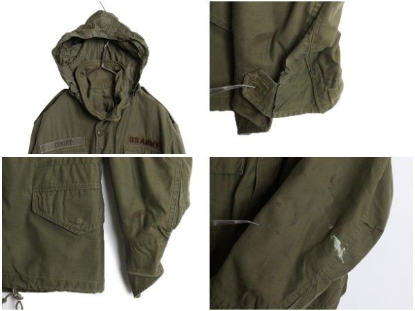 60s 米軍実物 US ARMY M-65 フィールド ジャケット MEDIUM SHORT