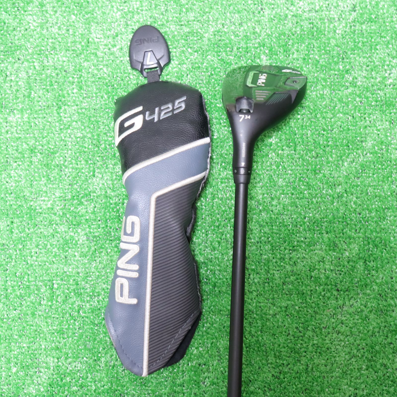 レフティ PING G425 7U 純正カーボンSR ハイブリッド ユーティリティ