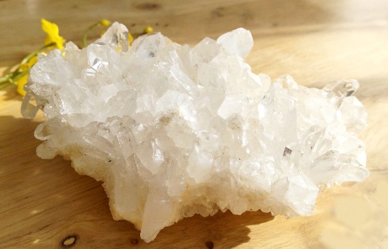 自然の結晶美‼〖水晶～Clear Quartz～ クラスター〗