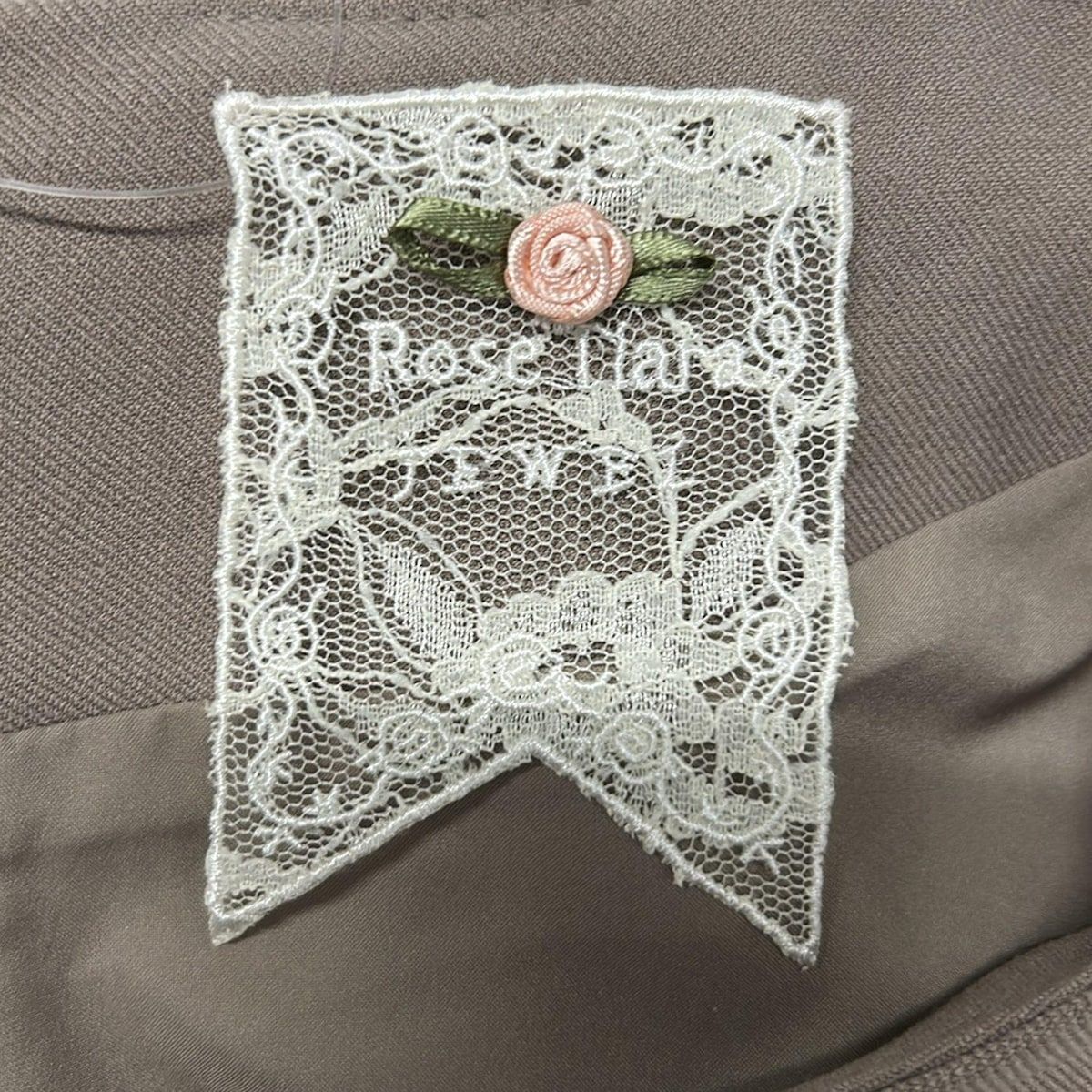 ローズティアラ ワンピース サイズ46 XL レディース美品 - グレー