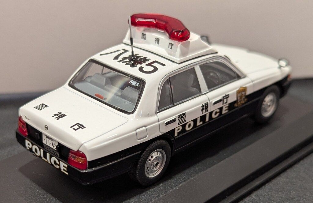 ヒコセブン 1/43RAI'S NISSAN CREW 2007 警視庁警備部機動隊車両 (八機