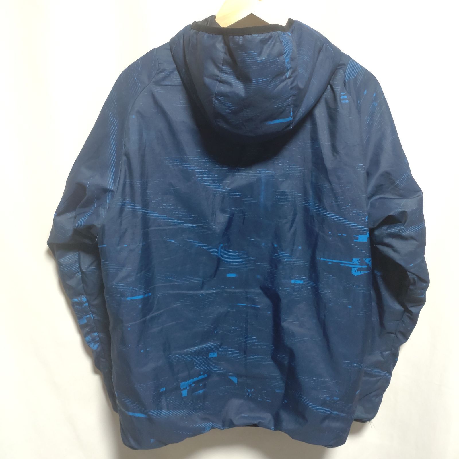 OAKLEY オークリー 裏フリース フード付き ジャケット XL 紺 ゴルフ