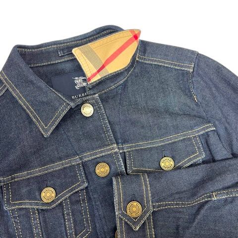 バーバリー ロンドン BURBERRY LONDON デニムジャケット Gジャン B2E04