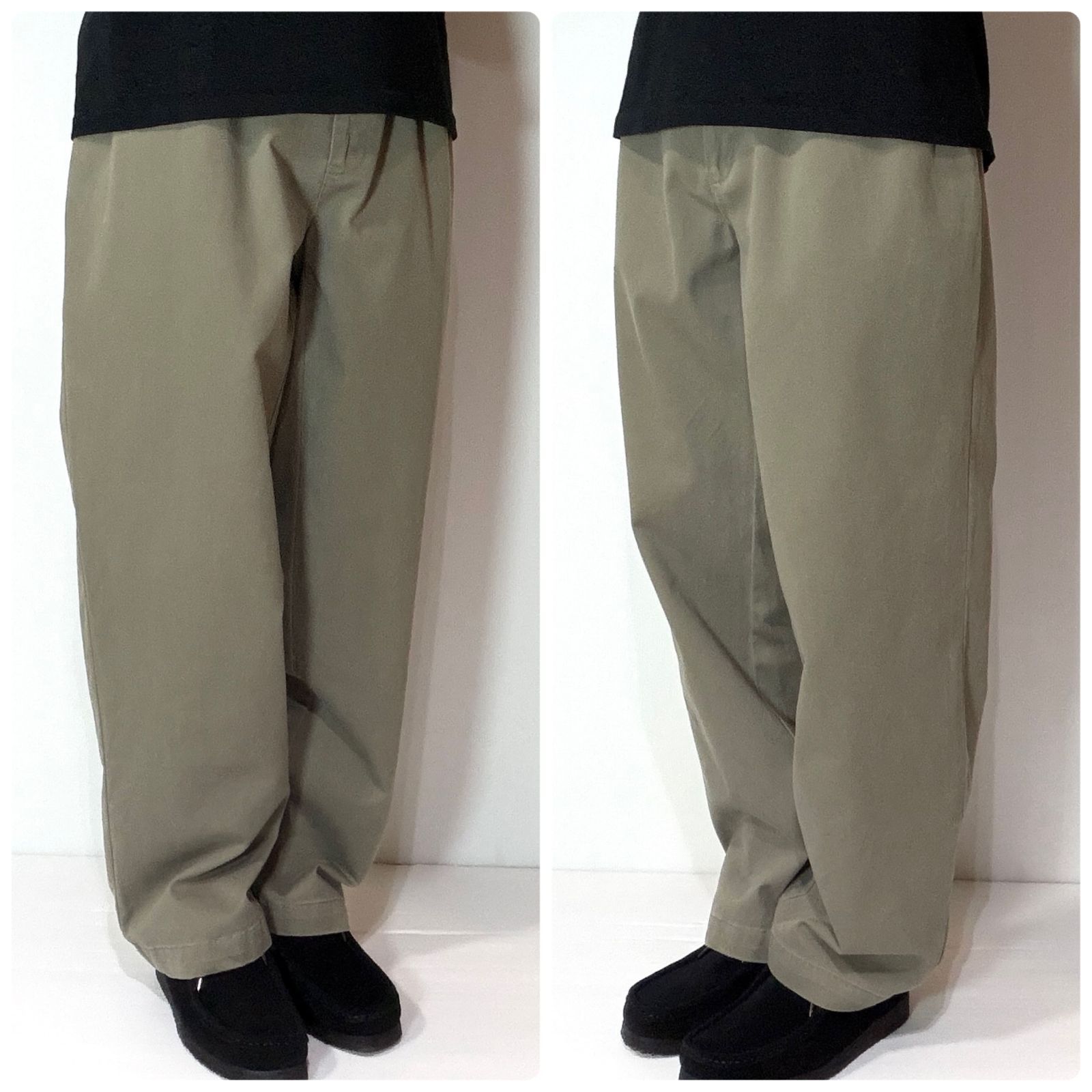 90s ポロラルフローレン ポロチノ 初期型 アンドリュー ツータック カーキ 90s ポロラルフローレン ポロチノ 初期型 アンドリュー ツータック