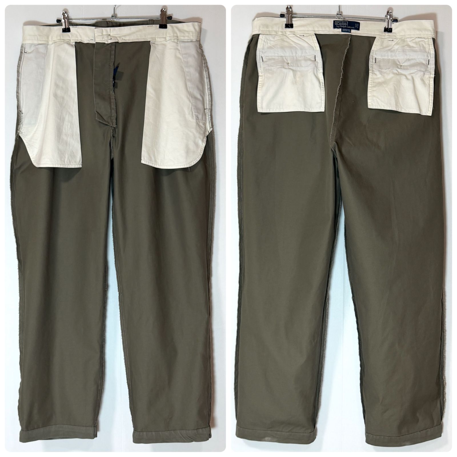 90s Polo Ralph Lauren ポロラルフローレン ツータック チノパン