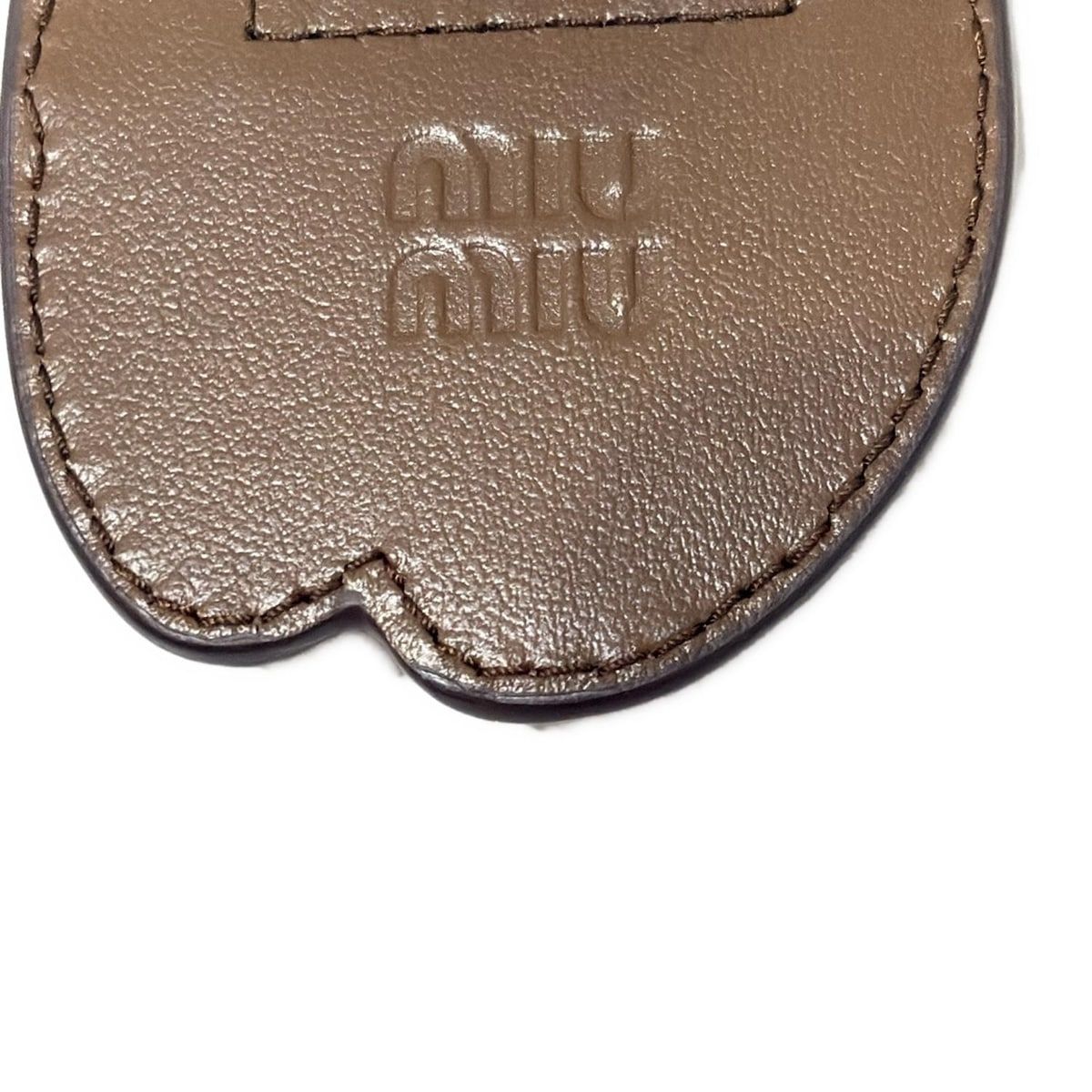 ミュウミュウ キーホルダー(チャーム) ミュウ バレエ レザー