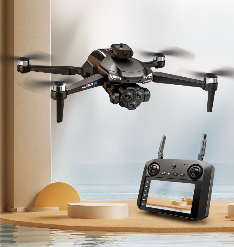 大好評 ドローン カメラ付き 子供向け ラジコン 空撮 HD 6 K 4.5インチスクリーン 練習用 wifi 高画質 ギフト 航空機 小型 高度維持 初心者 知育玩具 ジェスチャー