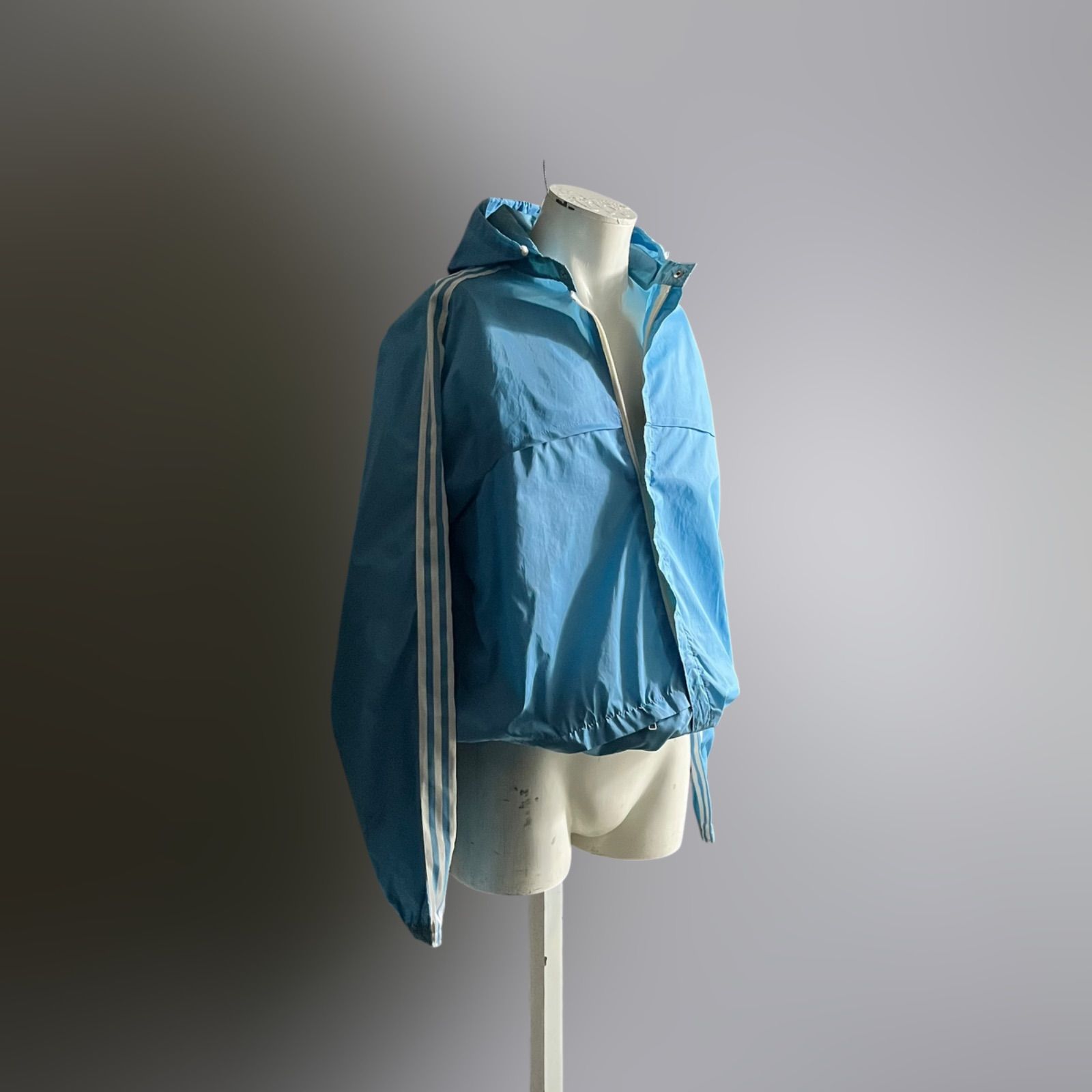 70s ADIDAS アディダス ヴィンテージ ナイロンジャケット フーディー 