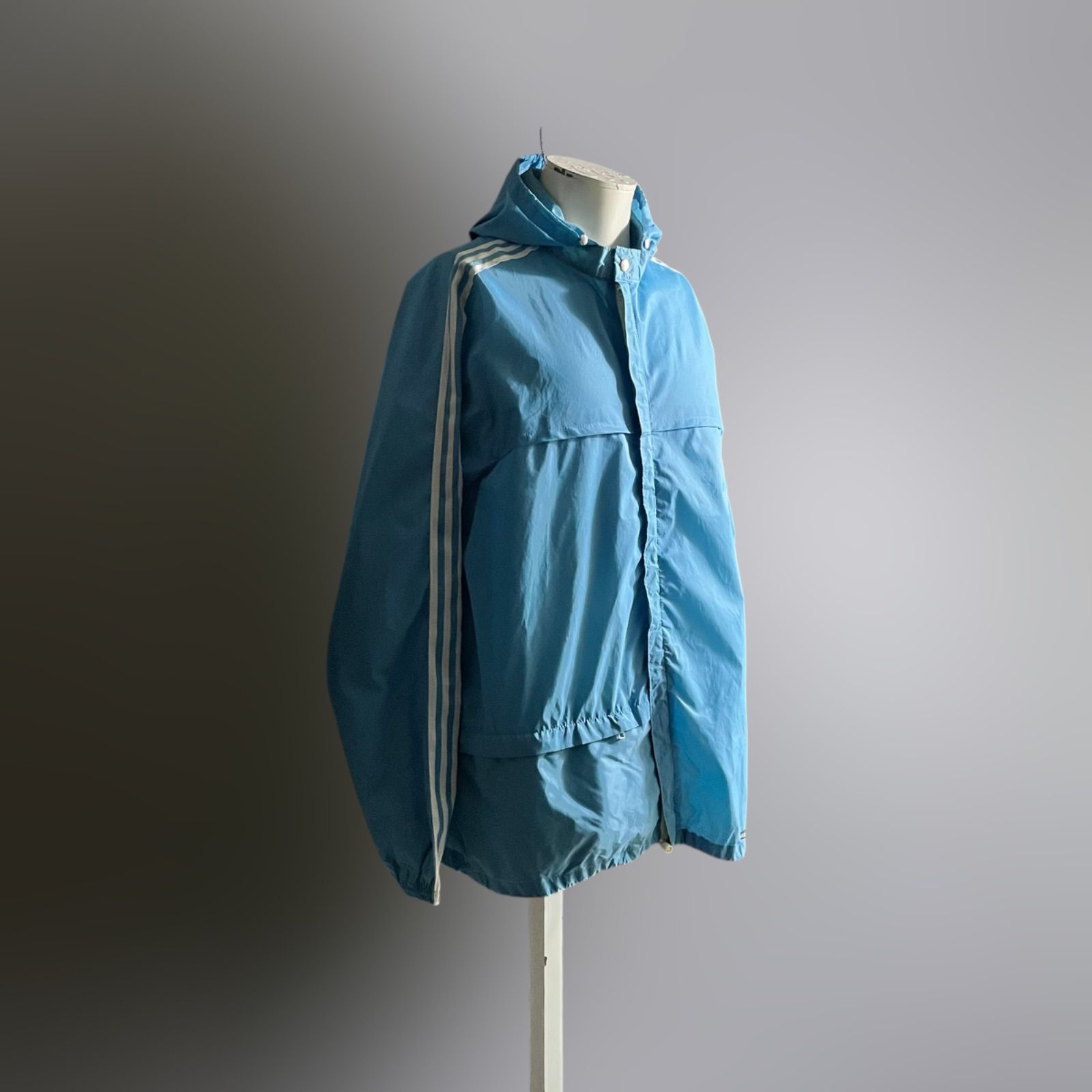 70s ADIDAS アディダス ヴィンテージ ナイロンジャケット フーディー 