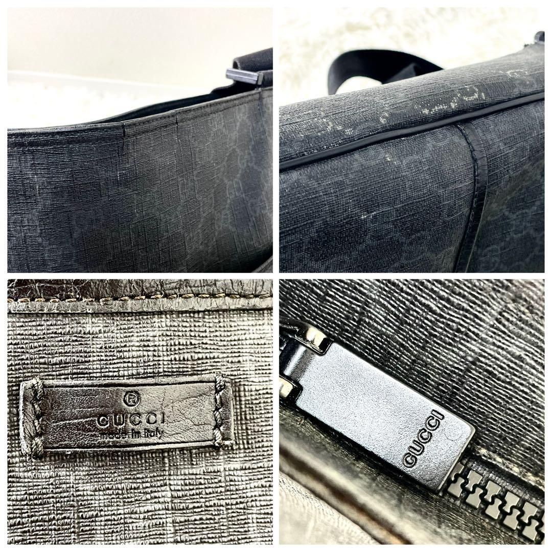 グッチ GUCCI ショルダーバッグ ブラック 黒 162904 ユニ