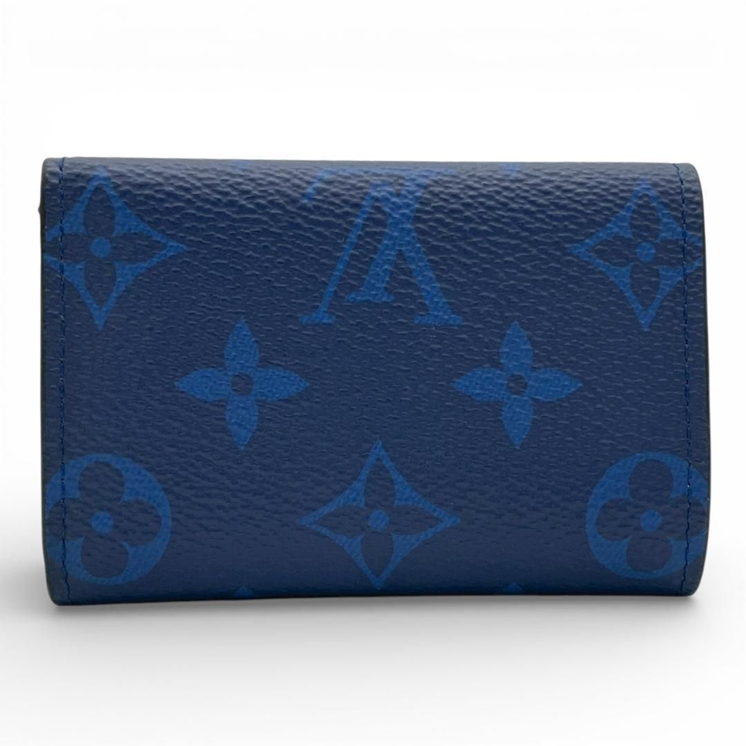 ✨極美品✨ルイヴィトン タイガラマ ディスカバリー コンパクト 折り財布ブルー Y【新品同様】ルイヴィトン タイガラマ ディスカバリーコンパクト