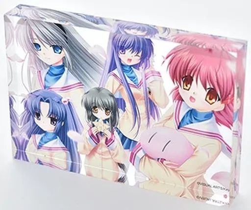 CLANNAD アクリルパネル セット 中古】アクリルスタンド・アクリルパネル 桜舞い散る坂道で ビジュアル