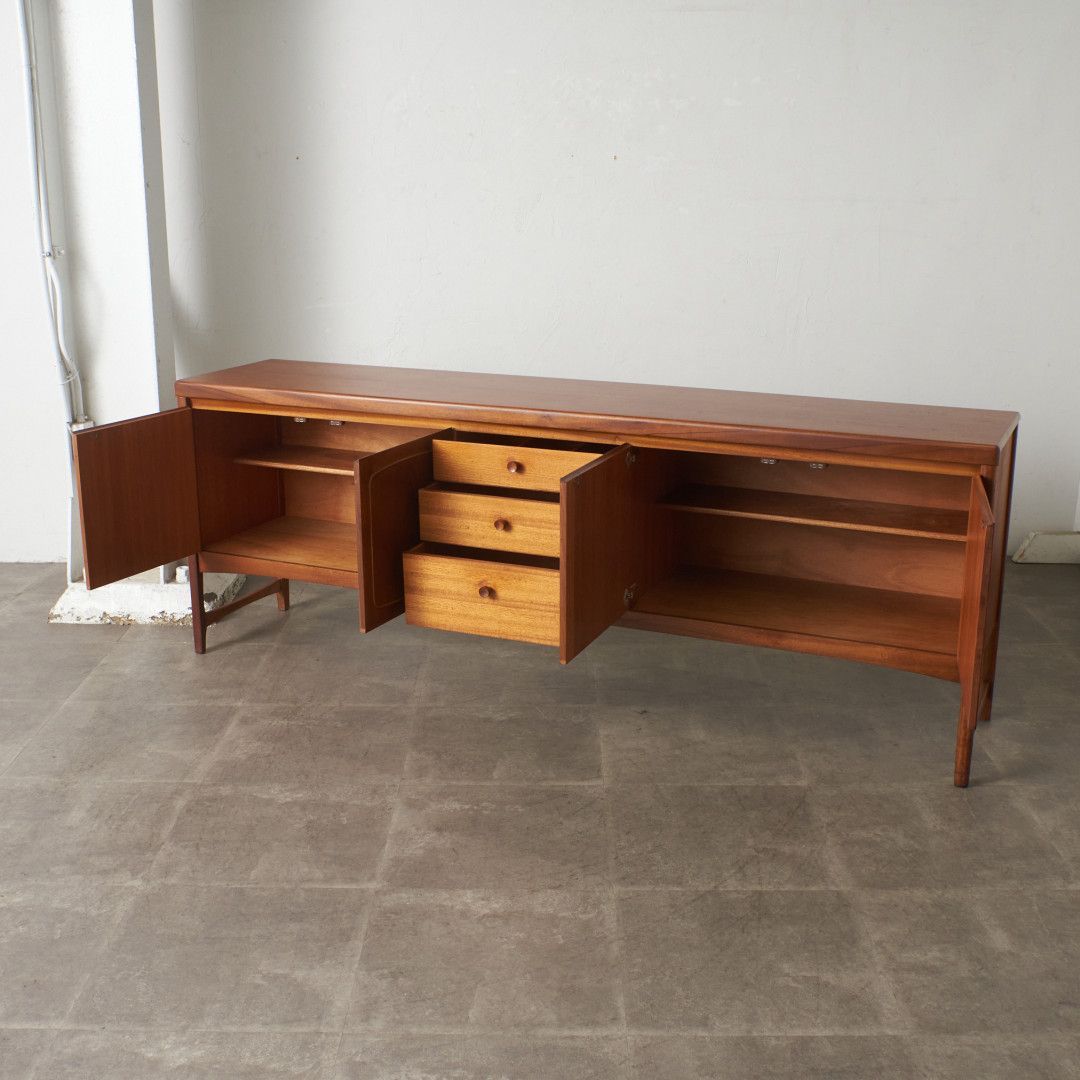 に*ぴ様 チーク サイドボード チェスト 北欧 ミッドセンチュリー