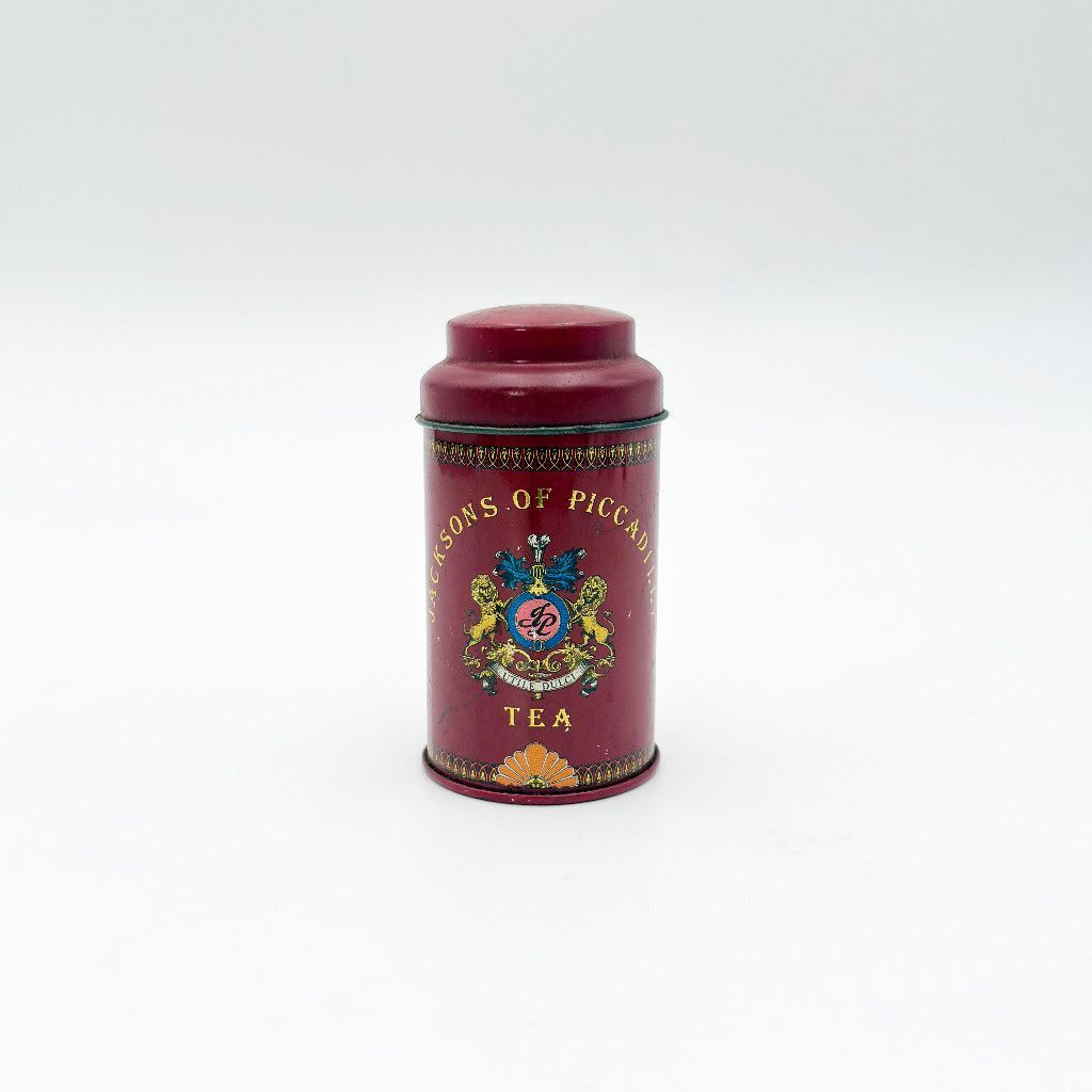 Jacksons of piccadilly 缶 紅茶缶 ティーキャニスター 英国 小物入れ
