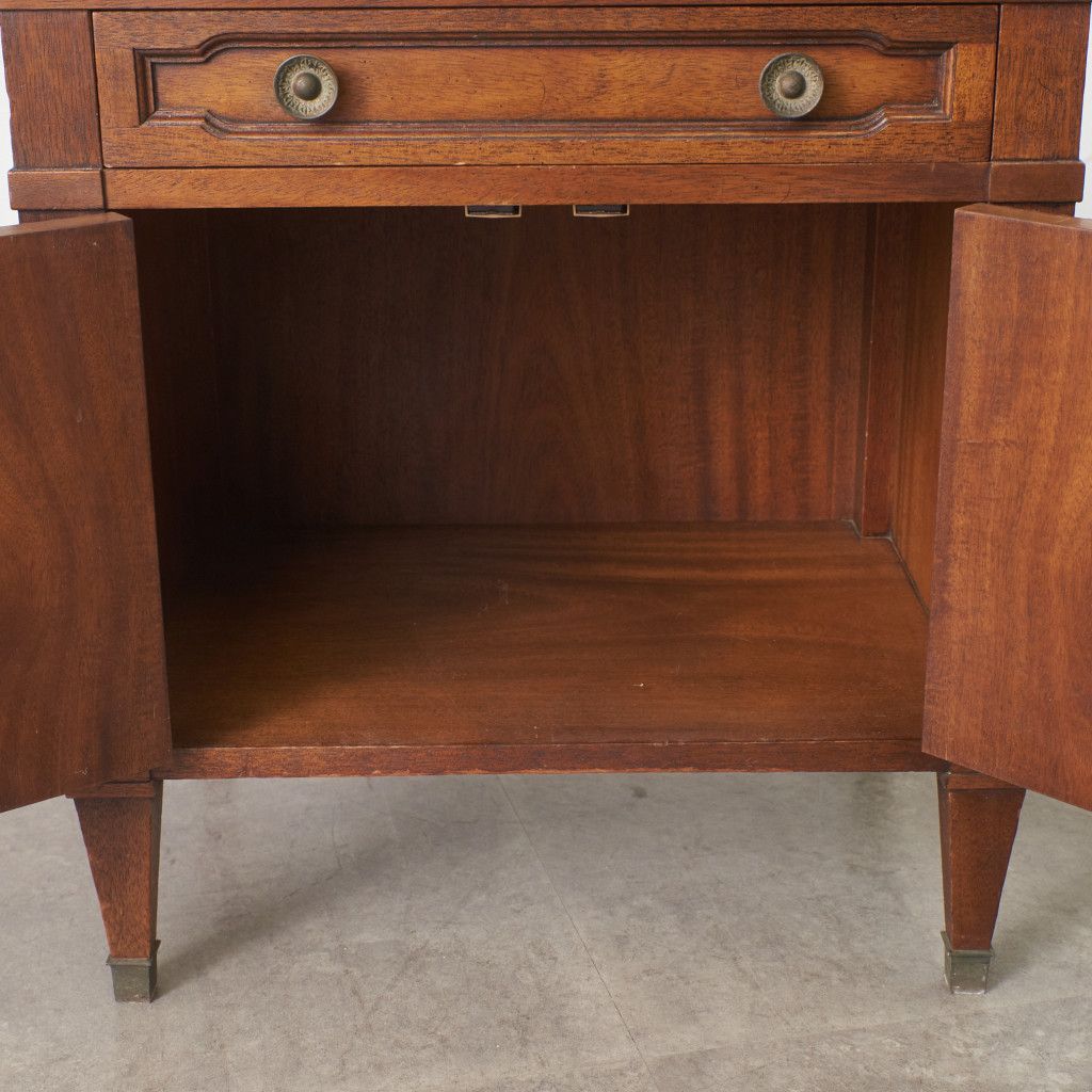 定価27万 Drexel Heritage ナイトテーブル トライユン 引き出し付き