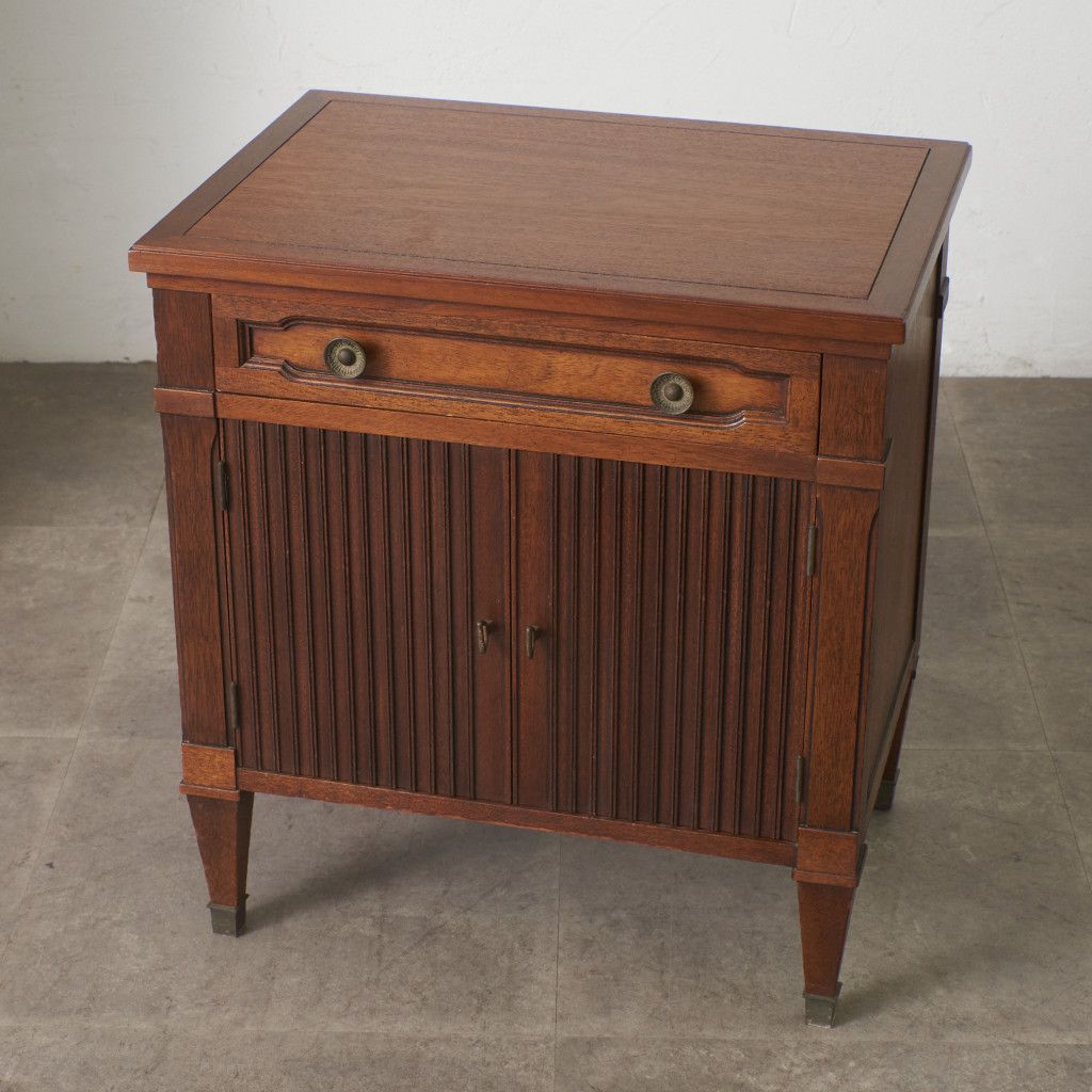 定価27万 Drexel Heritage ナイトテーブル トライユン 引き出し付き