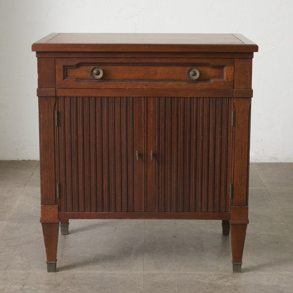 定価27万 Drexel Heritage ナイトテーブル トライユン 引き出し付き