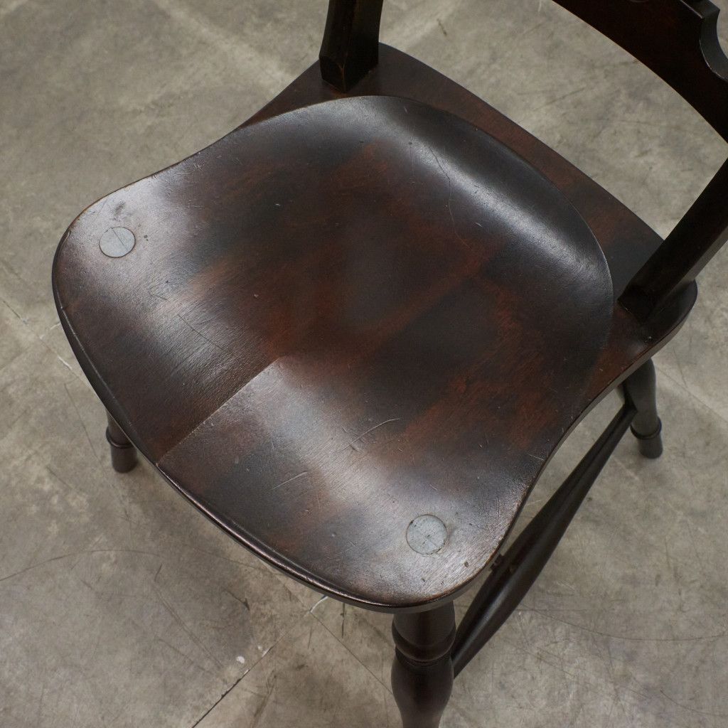 定価10万 松本民芸家具 #49A型 ワイコムチェア ミズメザクラ 無垢材