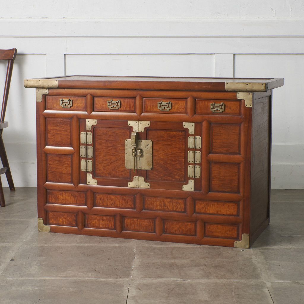 李朝家具 飾り棚 キャビネット 李朝棚 時代箪笥 天然木 収納 箪笥