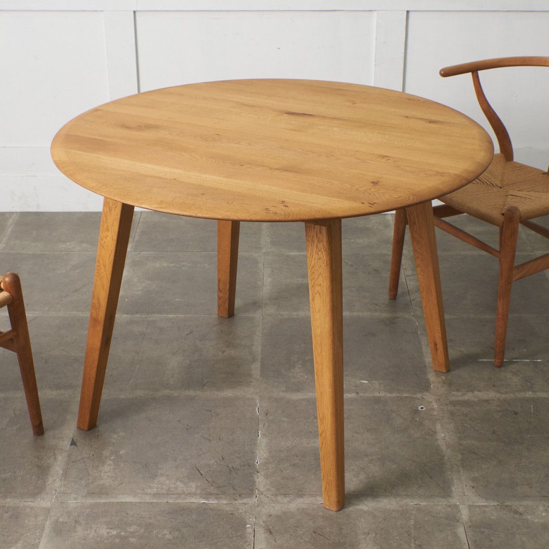 CRASH GATE デッケ ダイニングテーブル ラウンドテーブル W103 オーク