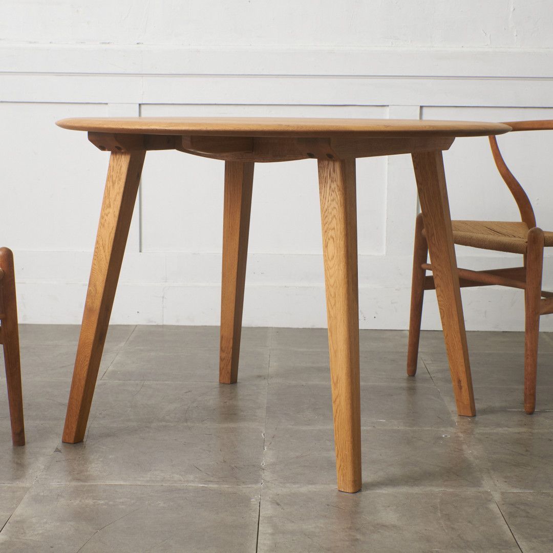 CRASH GATE デッケ ダイニングテーブル ラウンドテーブル W103 オーク