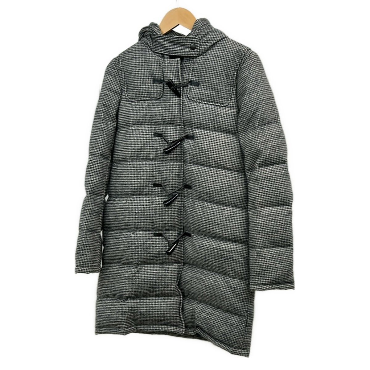 theory(セオリー) ダウンコート サイズP M レディース美品 - 黒×白