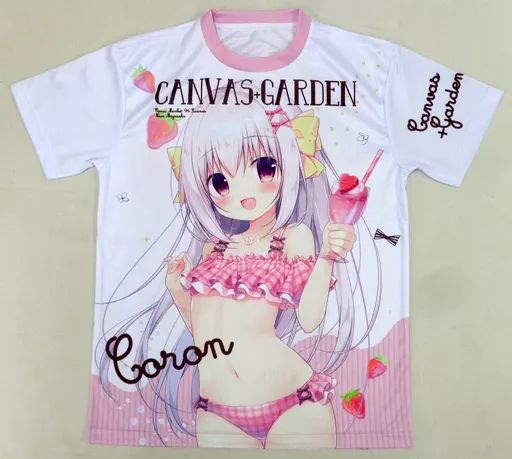 同人Tシャツ 衣装系 オリジナル フルグラフィックTシャツ ころんちゃん Lサイズ 宮坂なこ C 94|CANVAS GARDEN