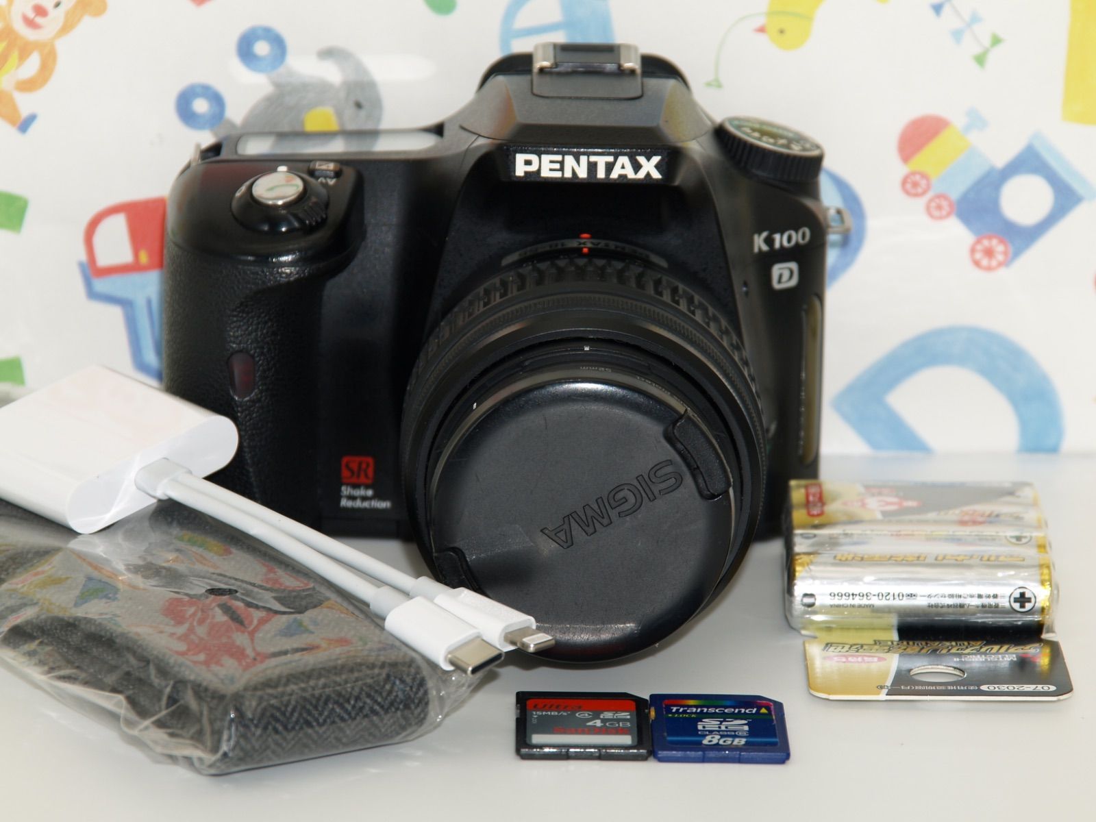 ❤️ スマホへ転送 ❤️ペンタックス PENTAX K100D一眼レフカメラ