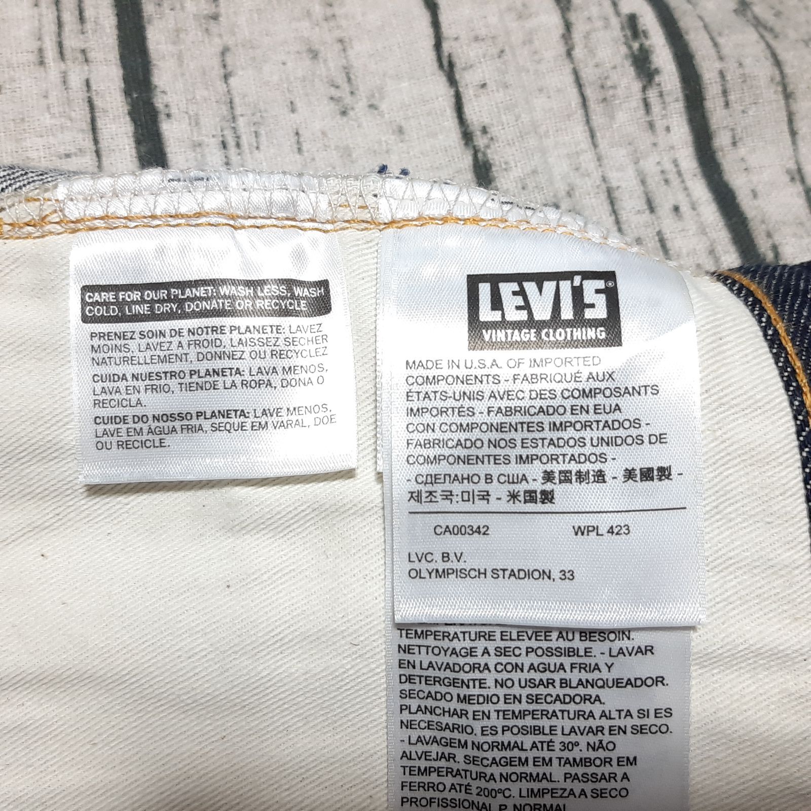 W36】デッドストック USA製 LEVI