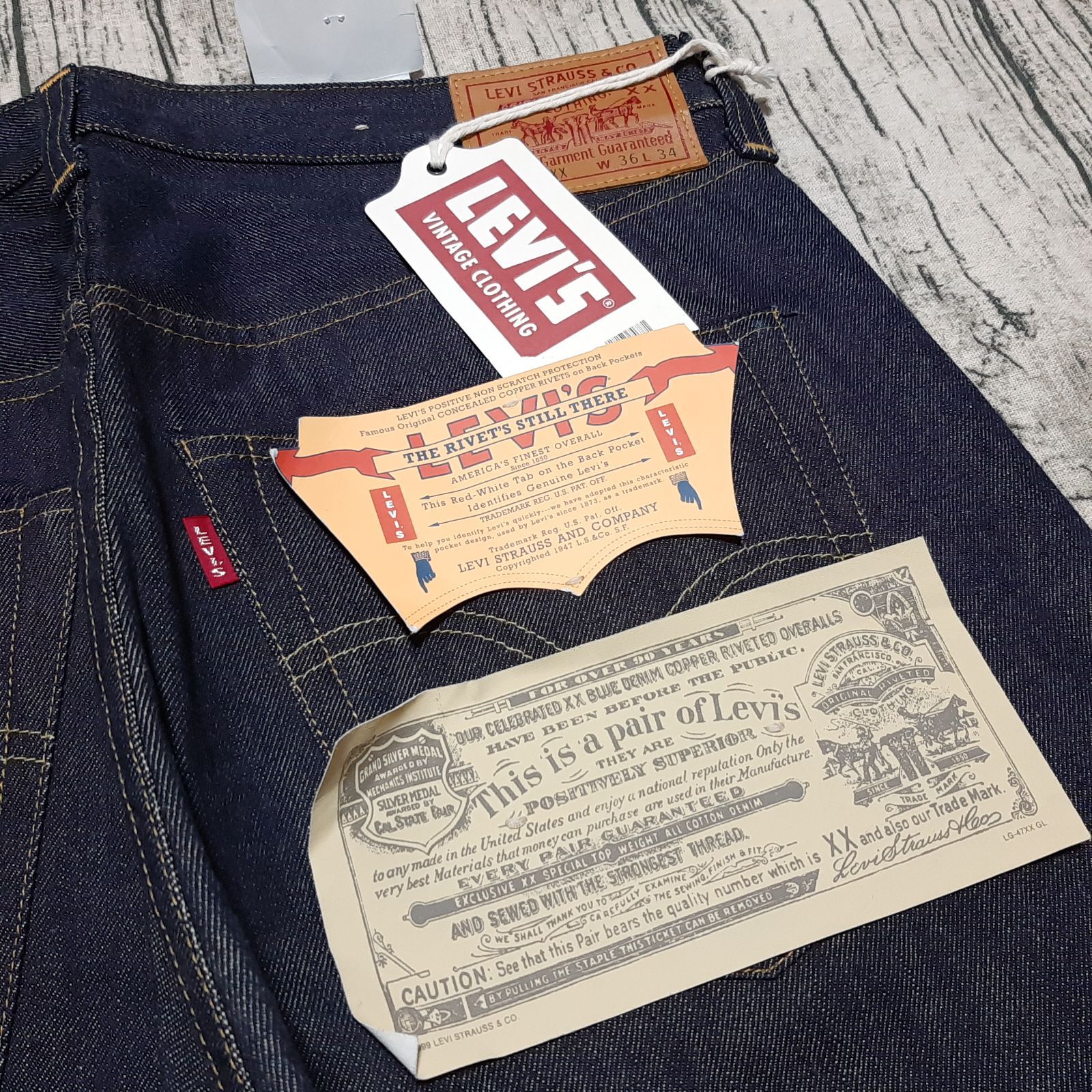 W36】デッドストック USA製 LEVI