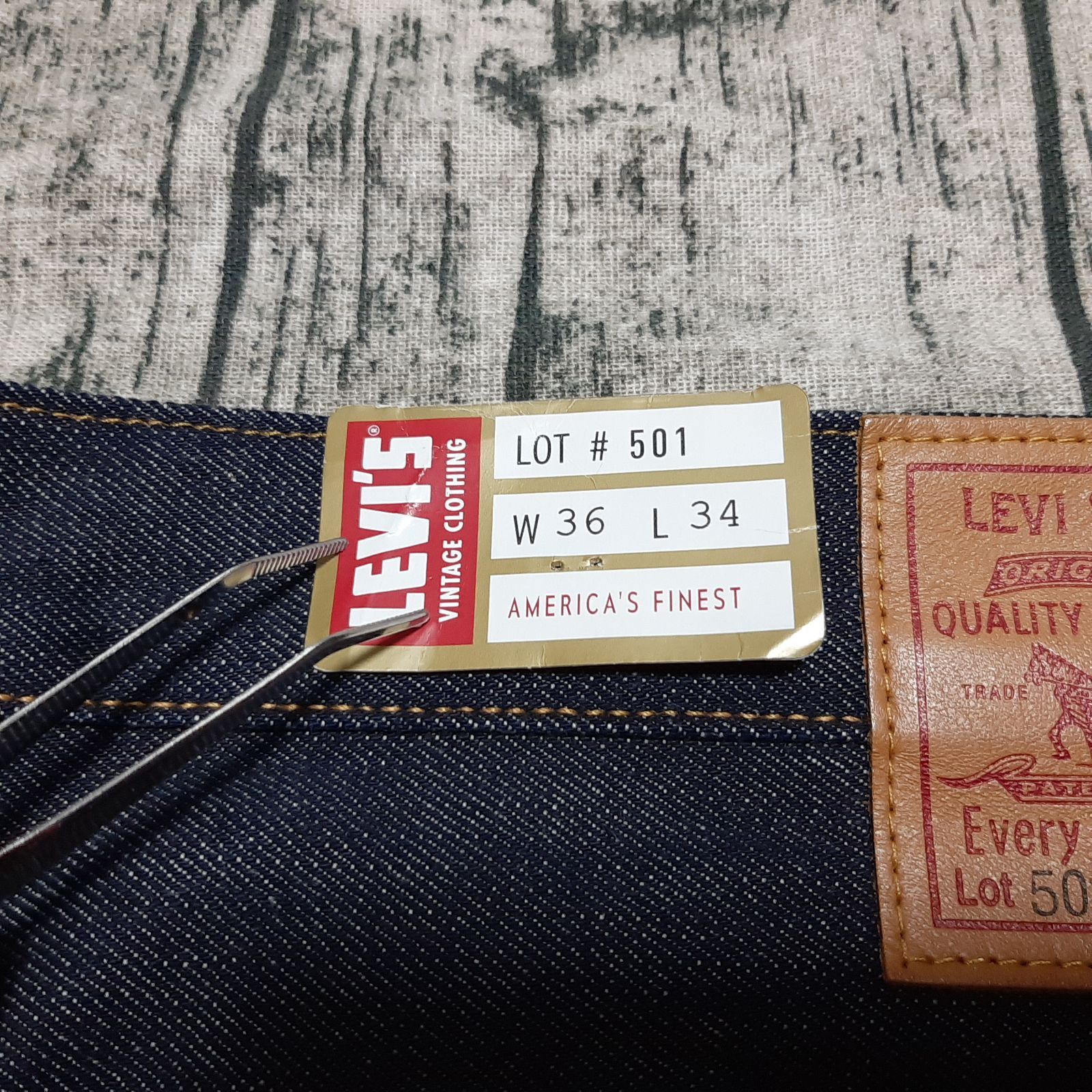 W36】デッドストック USA製 LEVI