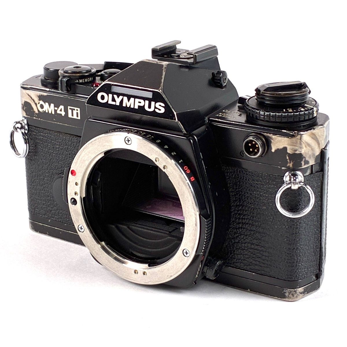 オリンパス OLYMPUS OM-4Ti チタン ブラック ボディ フィルム